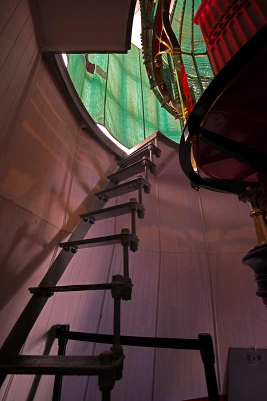 "Inside Point Reyes Lighthouse"