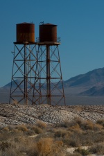 "Death Valley Junction Water Towers"