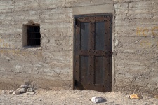 "Rhyolite, Nevada Jail House Door"