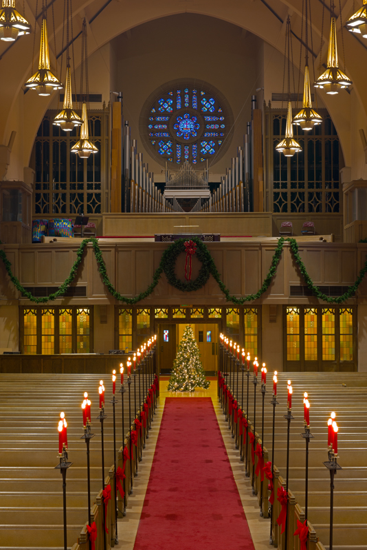 "Christmas At Montview Stained Glass II" - Montview Boulevard Presbyterian Church, Denver, Colorado"